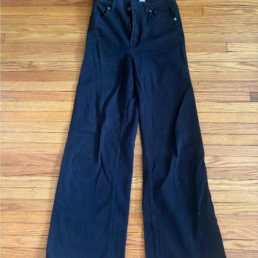 Divided Black Flare & Wide Leg Jeans